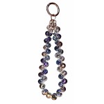 Lemontti Crystal Aurora връзка за телефон, 30 см, виолетова