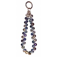 Lemontti Crystal Aurora връзка за телефон, 30 см, виолетова