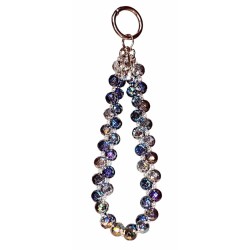 Lemontti Crystal Aurora връзка за телефон, 30 см, виолетова