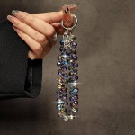 Lemontti Crystal Aurora връзка за телефон, 30 см, виолетова