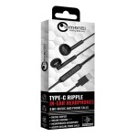 Lemontti Ripple Stereo слушалки с микрофон, Type-C, черни
