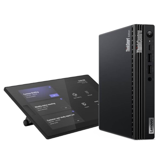 Lenovo ThinkSmart Tiny Kit конферентна система (Tiny Mini PC + ThinkSmart Controller 10.1"), Microsoft Teams Rooms, i3-13100T, 16GB/256GB Lenovo ThinkSmart Tiny Kit конферентна система (Tiny Mini PC + ThinkSmart Controller 10.1"), Microsoft Teams Rooms, i3-13100T, 16GB/256GB