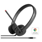 Lenovo Essential стерео аналогови слушалки с микрофон