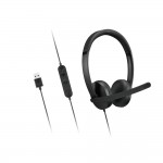 Lenovo Gen2 USB-A жични стерео слушалки Gen 2 с микрофон Lenovo Gen2 USB-A жични стерео слушалки Gen 2 с микрофон