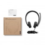 Lenovo Gen2 USB-A жични стерео слушалки Gen 2 с микрофон Lenovo Gen2 USB-A жични стерео слушалки Gen 2 с микрофон