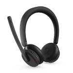 Lenovo Dual-Mode 6550 безжични ANC слушалки, USB-A, Microsoft Teams