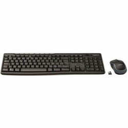 Logitech MK270 – безжичен настолен комплект (клавиатура + мишка)