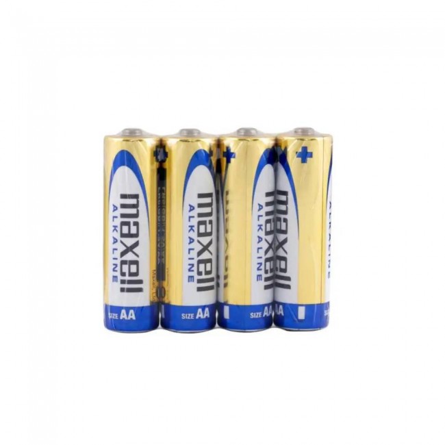 MAXELL алкална батерия LR6 /4 бр. в опаковка/ шринк 1.5V MAXELL алкална батерия LR6 /4 бр. в опаковка/ шринк 1.5V
