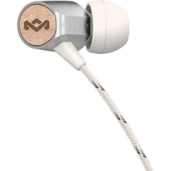 Слушалки тапи House of Marley Uplift 2 - silver (EM-JE091-SV)