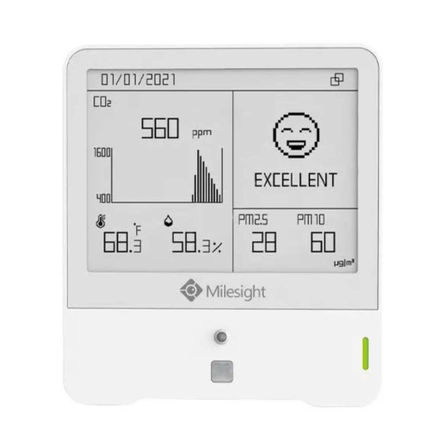 Yeastar / Milesight сензор за наблюдение на околната среда, LoRaWAN, -137dBm @300bps, Class A