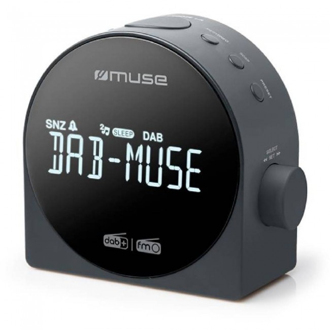 Радио с часовник DAB MUSE M-185 CDB, DAB + / FM RDS