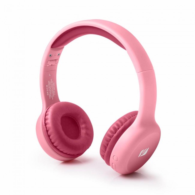 Muse M-215 BTB детски слушалки, Bluetooth, 3.5 мм, розови