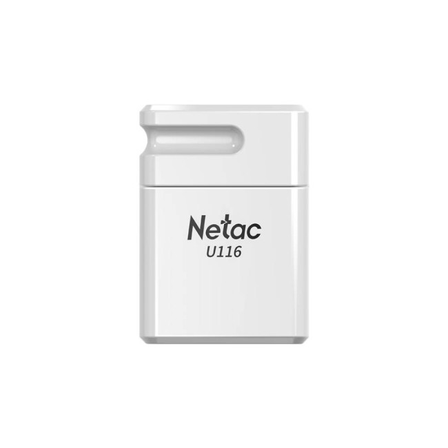 Netac U116 флаш памет, 16GB, бяла