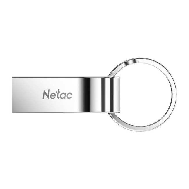 Netac U275 флаш памет, 64GB, метален пръстен, перлен