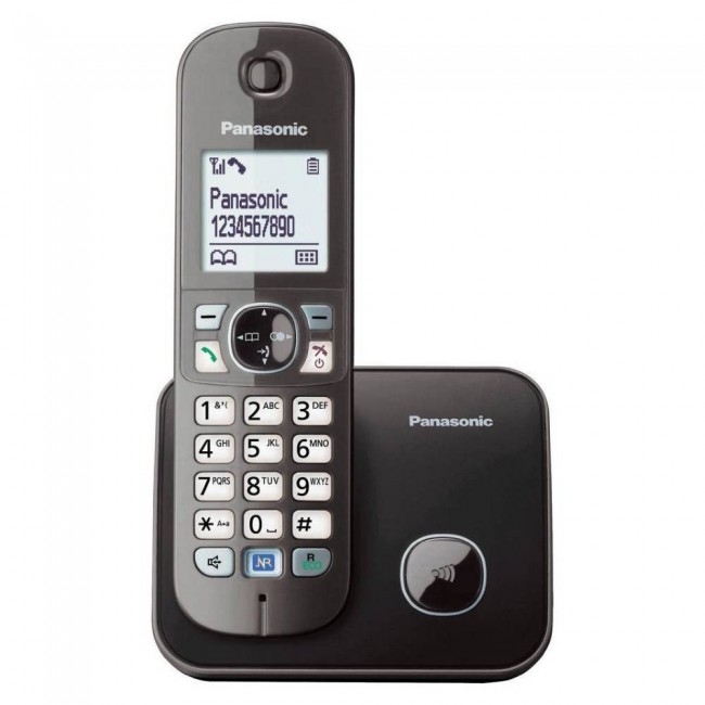  Panasonic KX-TG6811FXM DECT телефон - сив