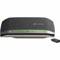 HP Poly SYNC 20+ Microsoft Teams конферентен говорител, USB-C, Bluetooth, с BT700 адаптер, 772D1AA