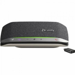 HP Poly SYNC 20+ Microsoft Teams конферентен говорител, USB-C, Bluetooth, с BT700 адаптер, 772D1AA