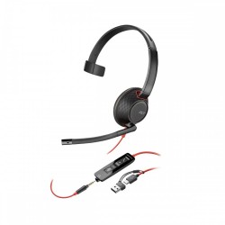 HP Poly Blackwire 5210 USB-C (BULK), WW слушалки