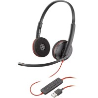 Poly Blackwire 3220 Stereo USB-A слушалки с микрофон