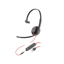 Poly Blackwire 3215 Monaural USB-A моно слушалка