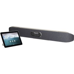 Poly Studio X50 видеоконферентна система, комплект видеобар Poly Studio X50 + TC8 сензорен контролен панел, Microsoft Teams, Zoom