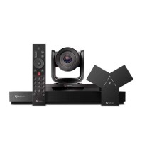 Poly G7500 видеоконферентна система, комплект видеосистема Poly G7500 + EagleEye IV 12x камера + Poly IP микрофон + Bluetooth® дистанционно управление
