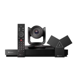 Poly G7500 видеоконферентна система, комплект видеосистема Poly G7500 + EagleEye IV 12x камера + Poly IP микрофон + Bluetooth® дистанционно управление