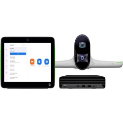 Poly Studio видеоконферентна система, комплект камера Poly Studio E70 + сензорен контролен панел Poly TC10 + HP мини РС, Zoom Rooms Poly Studio видеоконферентна система, комплект камера Poly Studio E70 + сензорен контролен панел Poly TC10 + HP мини РС, Zoom Rooms