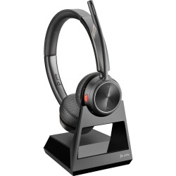 Poly Savi 7220 Office Binaural DECТ безжични слушалки
