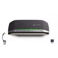 Poly Sync 20+M конферентен спийкърфон за Microsoft Teams USB-C/A с адаптер BT700 (B95VLAA)