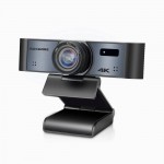 Rocware RC16 4K UHD AI уеб камера с 110° зрителен ъгъл и 8x зуум, USB-C
