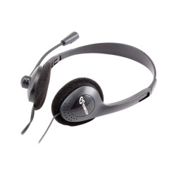 SBOX HS-201 слушалки, микрофон, 3.5 мм, черни SBOX HS-201 слушалки, микрофон, 3.5 мм, черни
