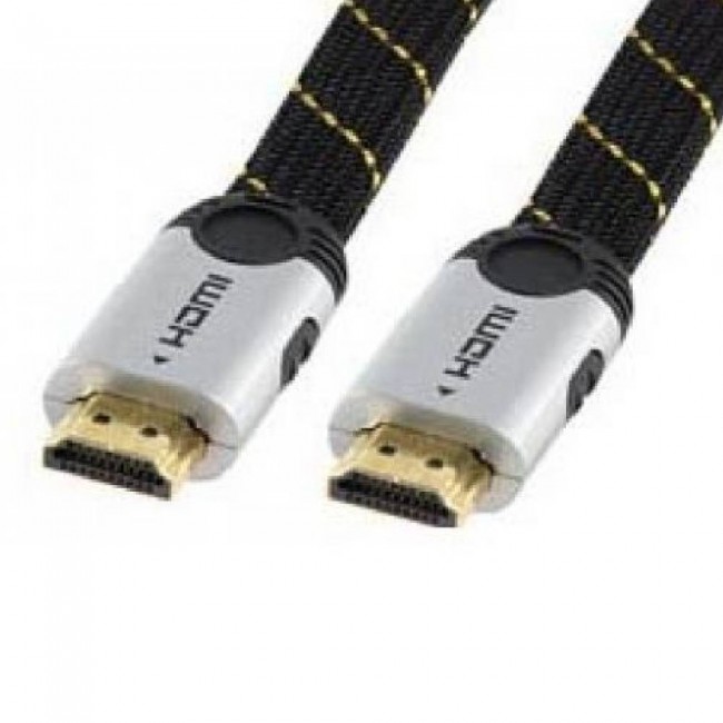 SBOX HDMI-HDMI кабел,1.4, плосък, M/M, HQ, 2м.