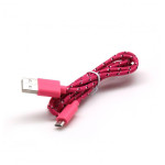 SBOX кабел USB-MICRO USB, 1м., розов