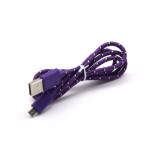 SBOX кабел USB-MICRO USB, 1м., лилав