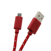 SBOX кабел USB-MICRO USB, 1м., червен