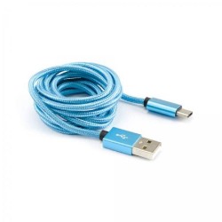 SBOX кабел USB-TYPE C M/M, син, 1.5м.