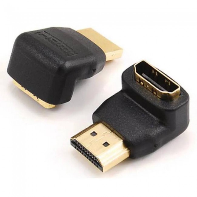  SBOX адаптер  HDMI-HDMI, 90°, AD.HDMI-F/M-90