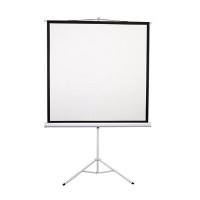 Прожекционен екран със стойка SBOX PSMT-112, 200x200см