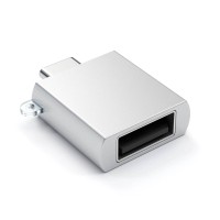 Satechi Type-C към USB-A 3.0 адаптер, сребрист 