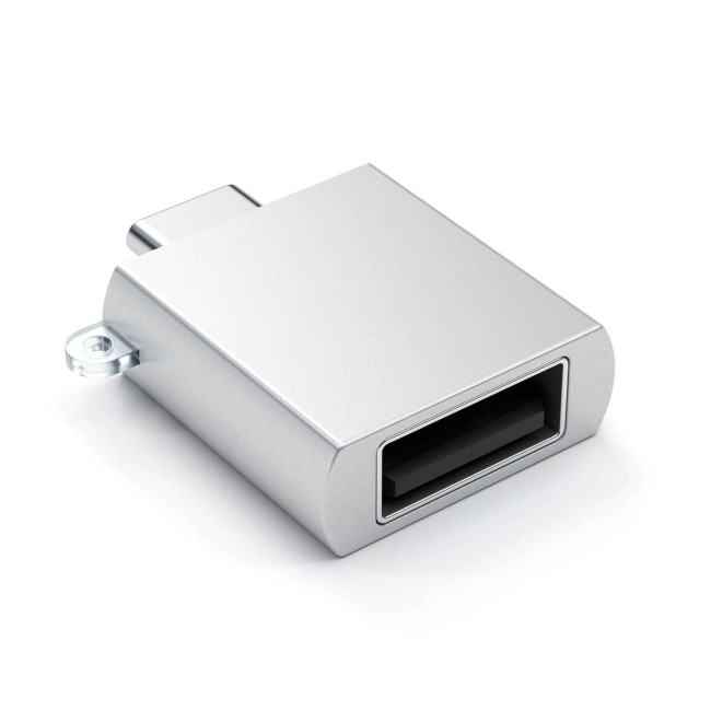 Satechi Type-C към USB-A 3.0 адаптер, сребрист Satechi Type-C към USB-A 3.0 адаптер, сребрист