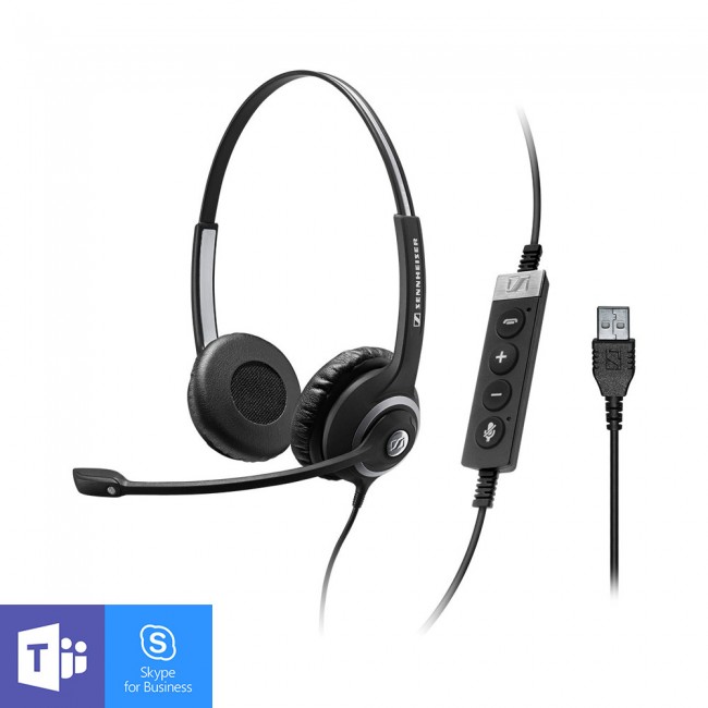 EPOS I Sennheiser SC 260 стерео слушалки, MS, USB-A, CTRL-II