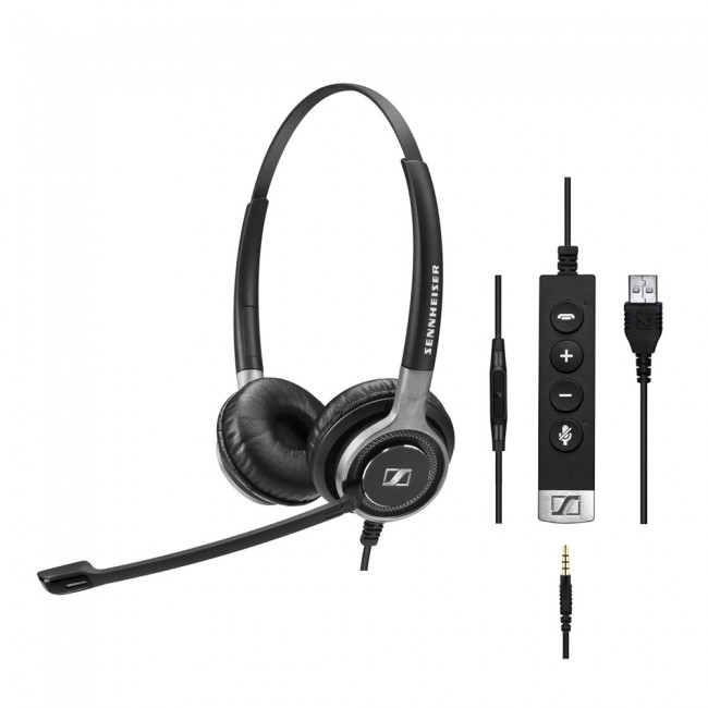 Sennheiser SC 665 Stereo, USB & 3.5мм жак