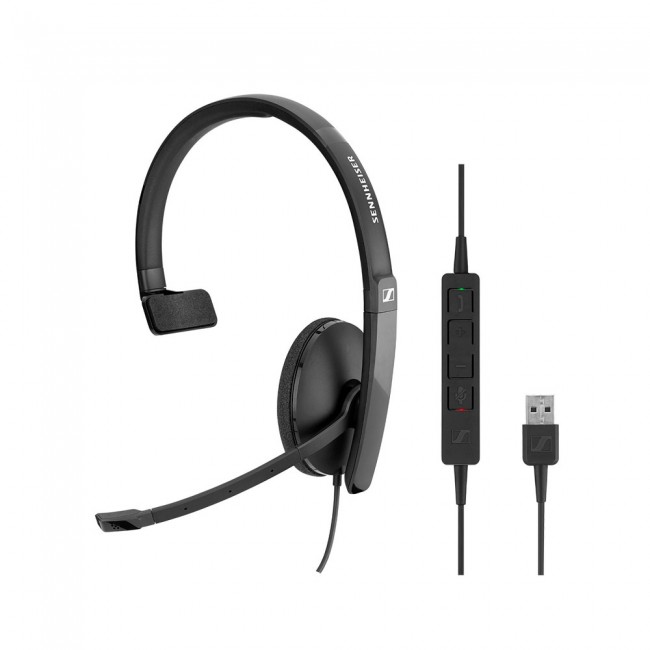 EPOS I Sennheiser SC 130  моно слушалка, MS, USB II 