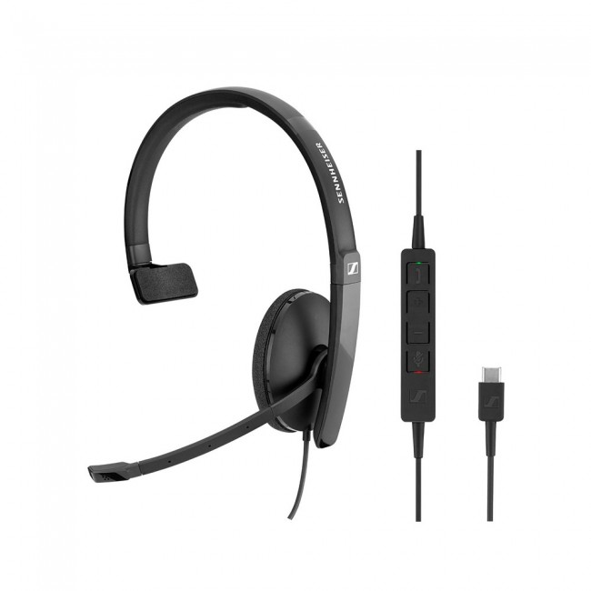 EPOS I Sennheiser SC 130 Mono headset, MS, USB-C