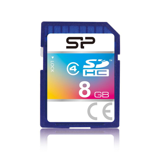 Silicon Power SDHC Class 4 карта памет, 8GB