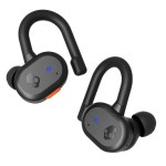 Skullcandy Push Active True Wireless, безжични слушалки, черно/оранжево