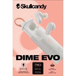 Skullcandy Dime Evo True Wireless безжични слушалки, бели Skullcandy Dime Evo True Wireless безжични слушалки, бели