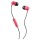 Skullcandy Jib жични In-Ear слушалки с микрофон (3.5 мм жак), червени