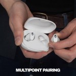 Skullcandy Smokin Buds 360 безжични слушалки, Bluetooth 5.4, IPX4, бели Skullcandy Smokin Buds 360 безжични слушалки, Bluetooth 5.4, IPX4, бели